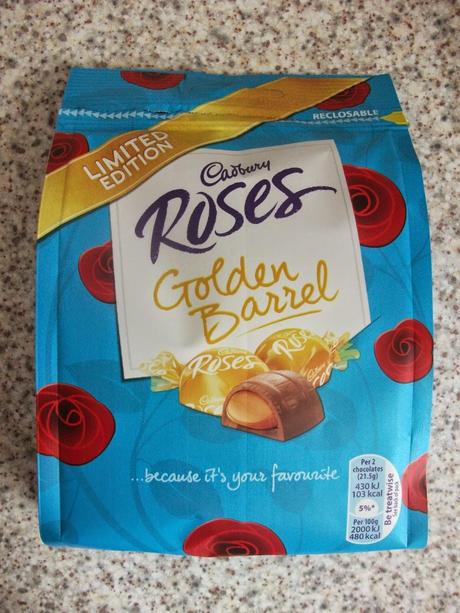 Cadbury Roses Favourites Bags: Golden Barrel & Strawberry Dream (Limited Edition)