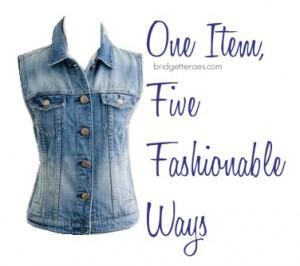 Denim Vests, Menswear Trend and Outfit Finishers