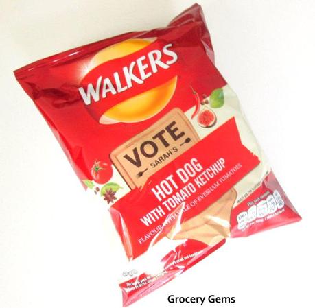 New Walkers Hot Dog With Tomato Ketchup Crisps (Do Us a Flavour Vote)