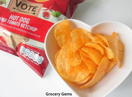 New Walkers Hot Dog With Tomato Ketchup Crisps (Do Us a Flavour Vote)