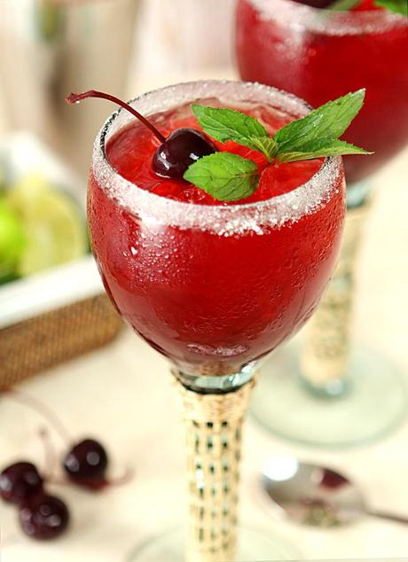 Cherry Mint Margarita