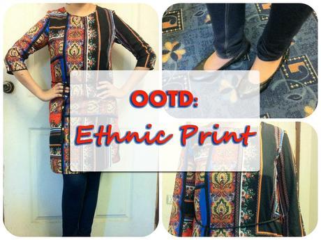 OOTD: Ethnic Print