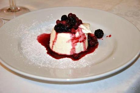 A Crema Cotta…Some Berries….Taste of Summer…Cooking in Italy With 5 Star Chefs