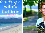 Easy Beachy Waves with Flat Iron Minutes! {Video Tutorial}