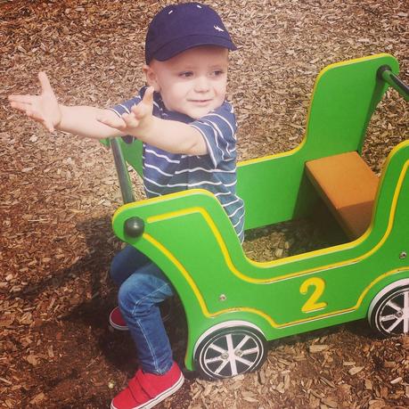 A Trip Aboard A Steam Train - #31daysoffun