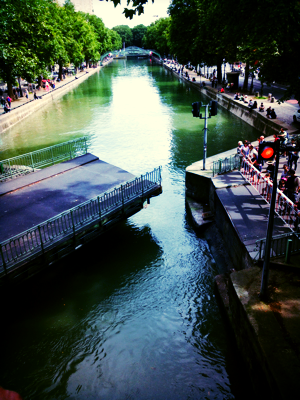 Starting Point Canal Saint Martin Paris 