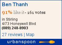 Ben Thanh on Urbanspoon