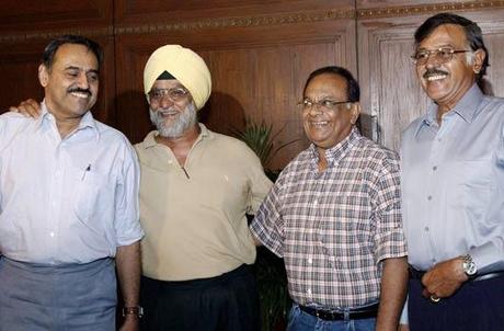 Team India gives no chance to Bertha too .... when 5 spinners played !