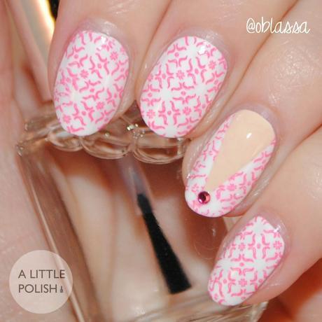 The Nail Challenge Collaborative Presents - Tea Party - Look 2 The Nail Challenge Collaborative Presents - Tea Party - Look 2