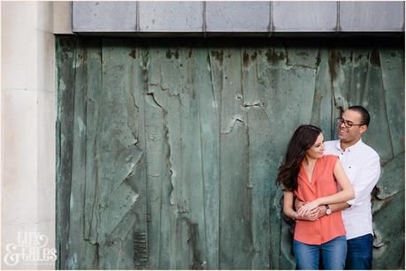 Liverpool engagement photography green door