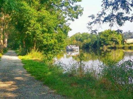 A cycle path runs parallel to the river so that you you have the option of cycling and catching up with the rest of your group at one of the many canal locks.