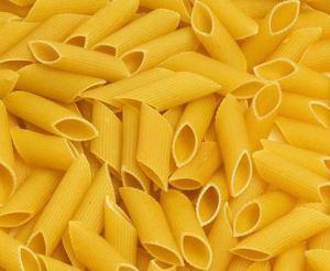 Tubes or Tubey or Tubies. If one of your friends calls them Penne then they are just being pretentious.
