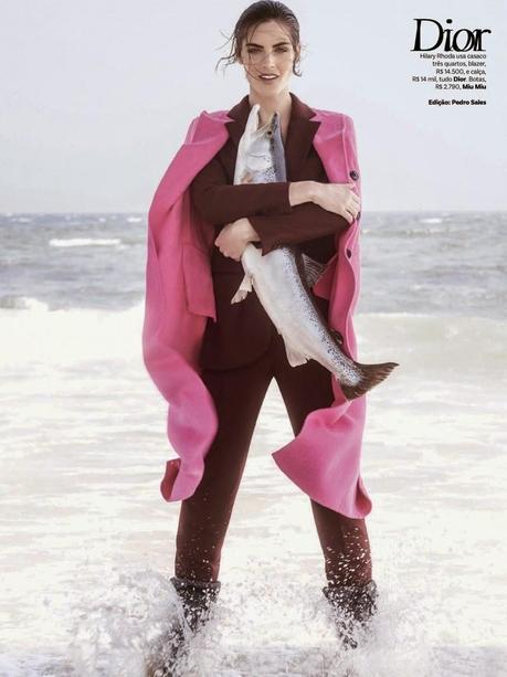 HILARY RHODA FOR VOGUE BRAZIL AUGUST 2014