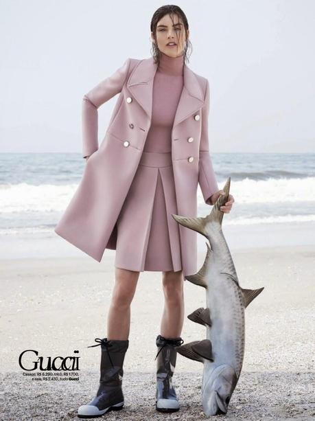 HILARY RHODA FOR VOGUE BRAZIL AUGUST 2014