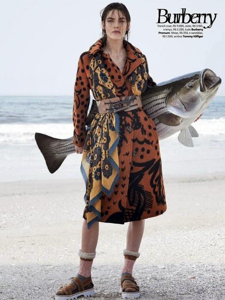 HILARY RHODA FOR VOGUE BRAZIL AUGUST 2014