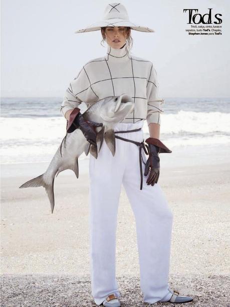 HILARY RHODA FOR VOGUE BRAZIL AUGUST 2014