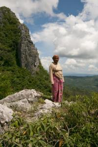 Mama Aleta in the countryside of Timor Island. Photo: Goldman Environmental Prize