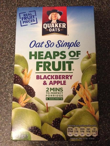 Today's Review: Quaker Oat So Simple: Heaps Of Fruit