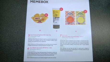 Skincare Haul: Memebox Special #12 Vitamin Care Memebox#12 Unboxing