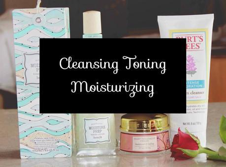 Cleansing - Toning - Moisturizing Routine { Sephora Facial Skincare Haul}