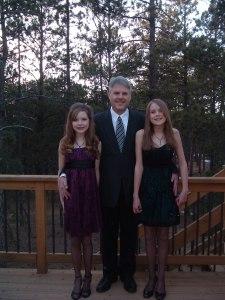I may have never gone to the prom but I went to many father-daughter dances with my dad (and sister). 