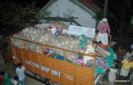 Tsunami relief work 2005 - SYMA at Cuddalore