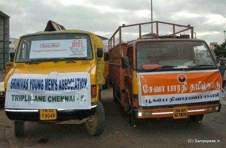 Tsunami relief work 2005 - SYMA at Cuddalore