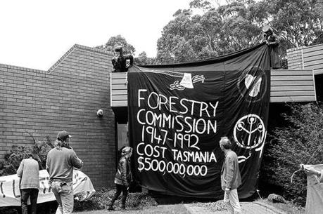 1992 Protest in Tasmania. PhotoLangelle.org