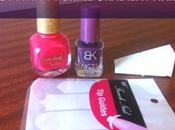 Pink Purple Gradient Nails
