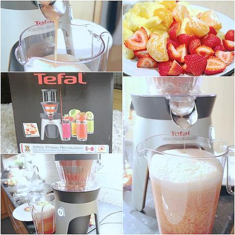 Getting to grips with the TEFAL Infinity Press Juicer + Win your own!
