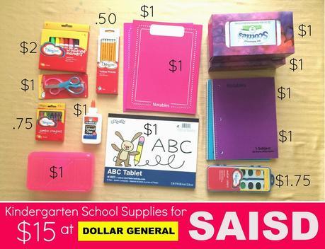 School Supply Savings and $5 off coupon at Dollar General 