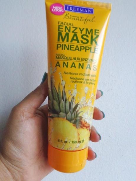 Summer Skin Care: Freeman Feeling Beautiful Pineapple Facial Enzyme Mask