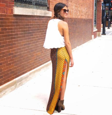 free people maxi skirt 