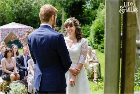 Garden wedding photography in Altrincham