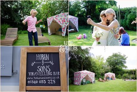 Back garden wedding in Altrincham