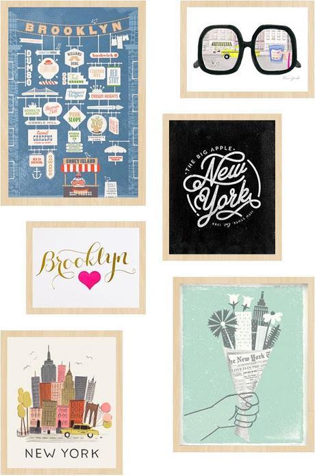 cool NYC art prints