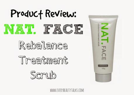 NAT. FACE Rebalance Treatment Scrub