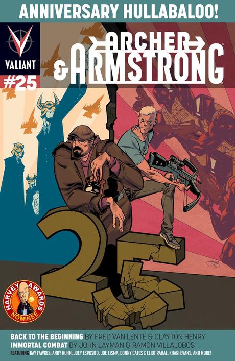 First Look: Giant Sized ARCHER & ARMSTRONG #25