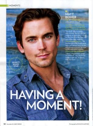 Matt Bomer in People