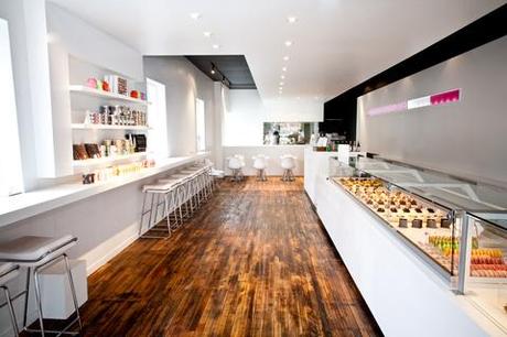 Nadege pastry shop interior.