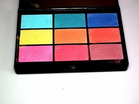Gosh To Play With In Vegas Eye Shadow Palette Swatches and Review