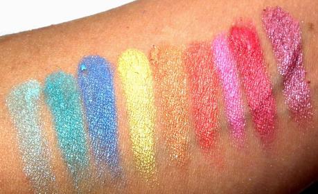 Gosh To Play With In Vegas Eye Shadow Palette Swatches & Review