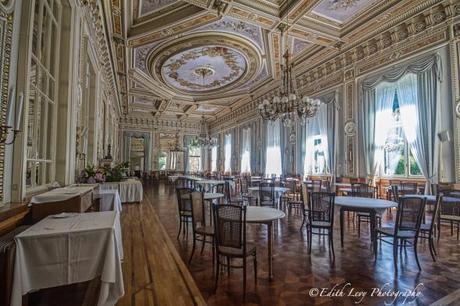 Villa Serbelloni, Bellagio, Lake Como, Italy, hotel, grand hotel, lake view, travel photography, dining room