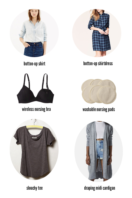 6 Clothing Staples Every Breastfeeding Mom Needs