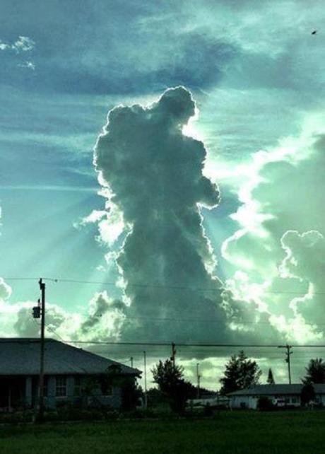 Angel over Cape Coral, FL 8-2014