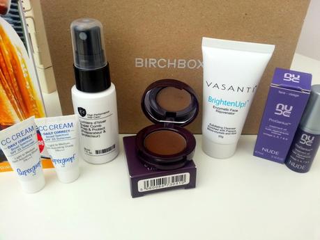 August's Birchbox - 'Away We Go'