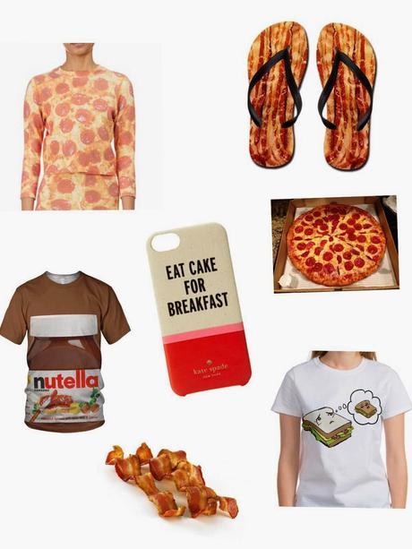 pizza print clothing