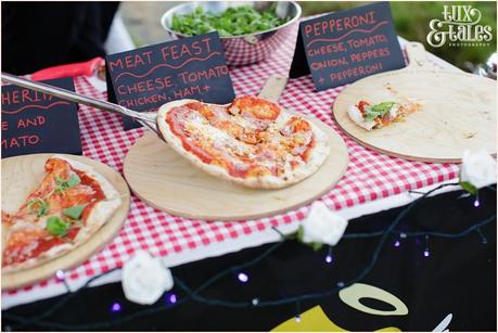 Mobile Pizza Van at Weddinng