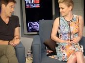 Stephen Moyer Anna Paquin Talk Working Together