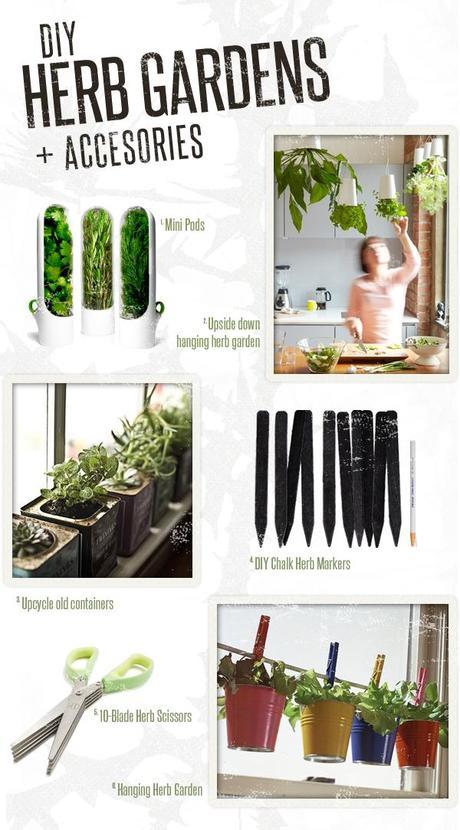 DIY Herb Gardens and Accesories